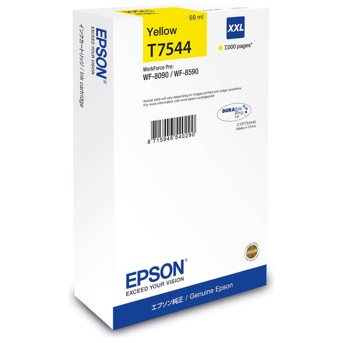 Epson Cartuccia inchiostro giallo C13T75444N Originale Extra elevata resa