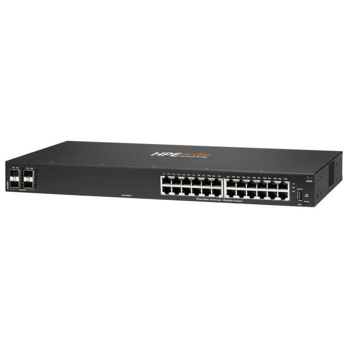 HPE Aruba Networking CX 6000 Switch Gestito 24 Porte Gigabit Ethernet 4 Porte Sfp 1G