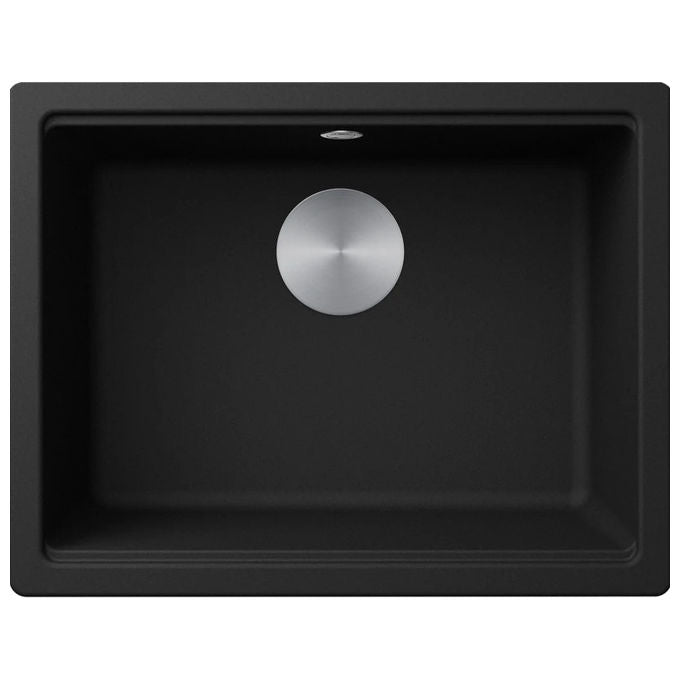 Elleci Lavello da Incasso Time Undermount UM 105 Granitek Tortora Monovasca Sottotop-Sopratop
