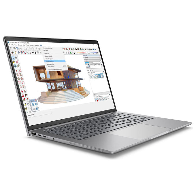 HP Workstation Portatile ZBook 8 G1i 14 Pollici Intel Core Ultra 7 255H 32GB RAM 1TB SSD NVIDIA RTX 500 Ada Windows 11 Pro