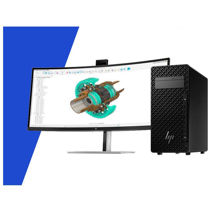 HP Stazione di Lavoro Z2 Tower G1i Intel Core Ultra 7 265 16 GB RAM 512 GB SSD Windows 11 Pro Nero