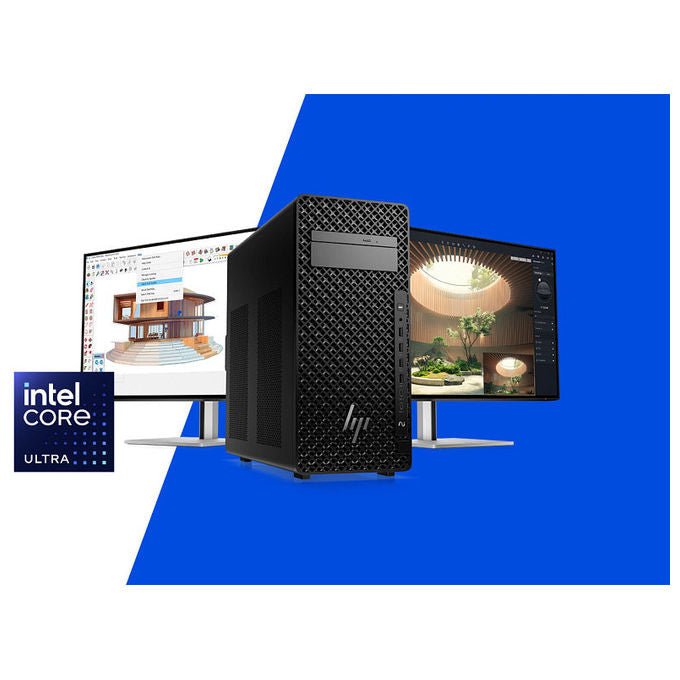 HP Stazione di Lavoro Z2 Tower G1i Intel Core Ultra 7 265 16 GB RAM 512 GB SSD Windows 11 Pro Nero