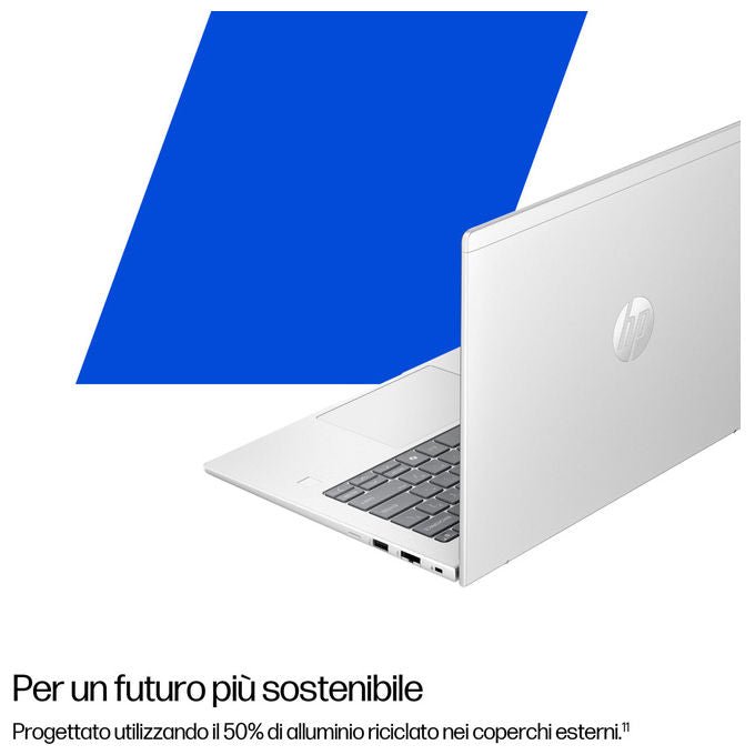 HP ProBook 4 G1q Notebook 14 pollici Next Gen AI PC 16 GB RAM 512 GB SSD Argento Windows 11 Pro