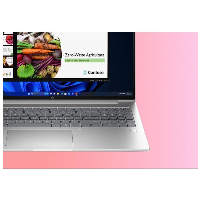 HP ProBook 4 G1i Notebook 16'' Intel Core Ultra 7 255H 16 GB DDR5 512 GB SSD RTX 3050 Windows 11 Pro Argento