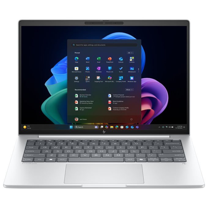HP EliteBook 8 G1a Notebook 14 pollici AMD Ryzen AI 7 16 GB RAM 512 GB SSD Windows 11 Pro