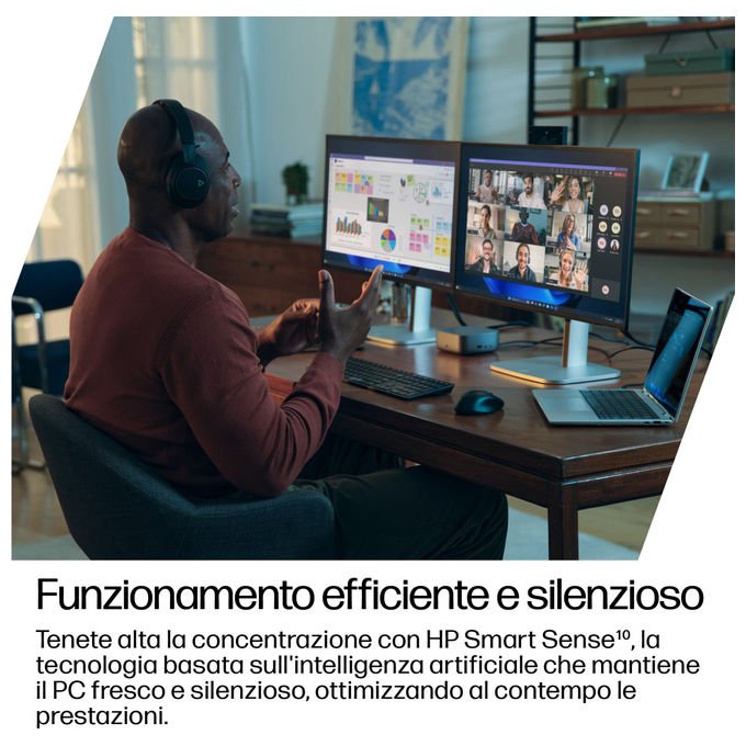 HP EliteBook 8 Flip G1i Notebook AI PC Ibrido 13.3'' Touch Intel Core Ultra 7 32GB RAM 1TB SSD
