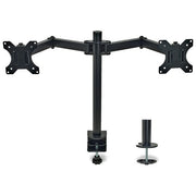 Overmust Braccio Doppio Monitor 13-32 Pollici Regolabile 10 Kg per Braccio