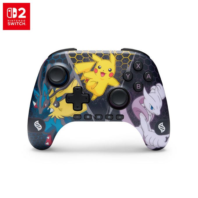 Powera Controller Wireless Advantage per Nintendo Switch Pokémon Mega Evoluzioni Effetto Hall