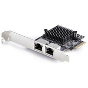 Startech.com Scheda di Rete PCIe Gigabit a 2 Porte 5G Interfaccia LAN PCI Express Realtek RTL8126