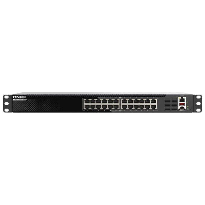 QNAP Switch di Rete Gestito L3 24 Porte 10G Ethernet QSW-M3224-24T