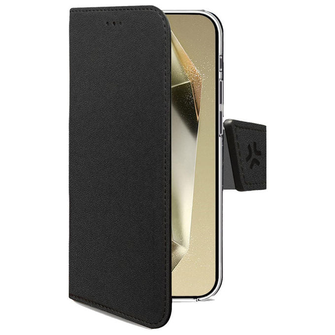 Celly Custodia a libro Ecopelle Nero per Samsung Galaxy S26 Ultra 5G