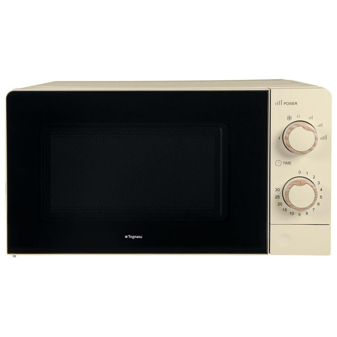 Tognana Iridea Forno a Microonde con Grill 20 L Funzione Scongelamento Champagne