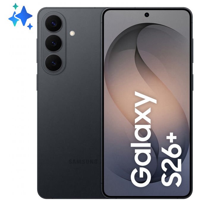 Samsung Galaxy S26+ 5G 512GB Nero Smartphone AI Fotocamera 50MP