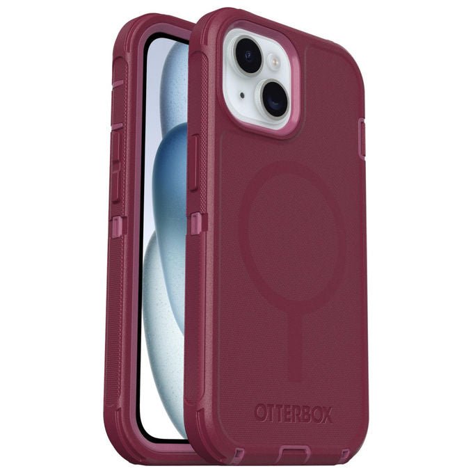 Otterbox Custodia Defender Series MagSafe per iPhone 13 14 15 16e 17e Antiurto Rosa