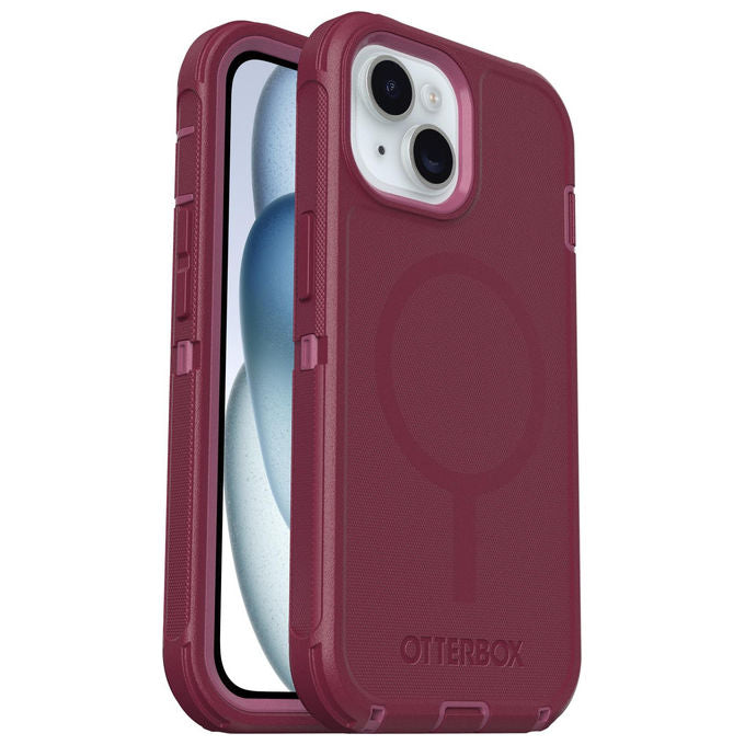 Otterbox Custodia Defender Series MagSafe per iPhone 13 14 15 16e 17e Antiurto Rosa