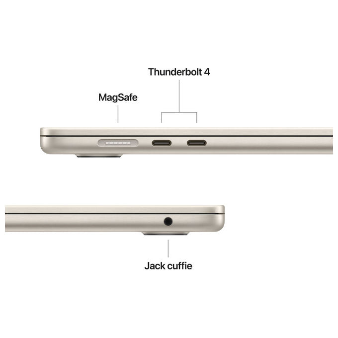Apple MacBook Air 15'' Chip M5 16GB 1TB SSD Galassia