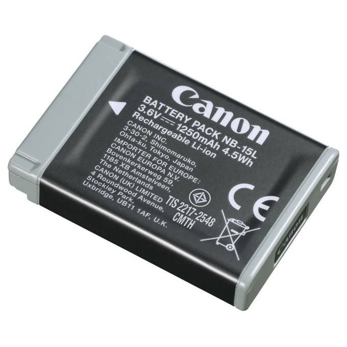 Canon Batteria NB-15L Ioni di Litio PowerShot G7 X Mark III SX740 HS