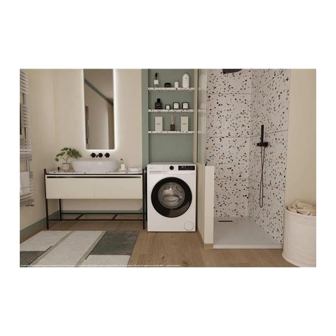 Candy Lavatrice Asciugatrice 8 kg Lavaggio 5 kg Asciugatura 1400 RPM Bianca GWD485SB6-S
