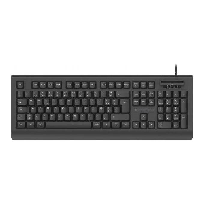 Conceptronic Kayne01IT Tastiera USB Lettore Smart Card ISO7816 Classe a B e C