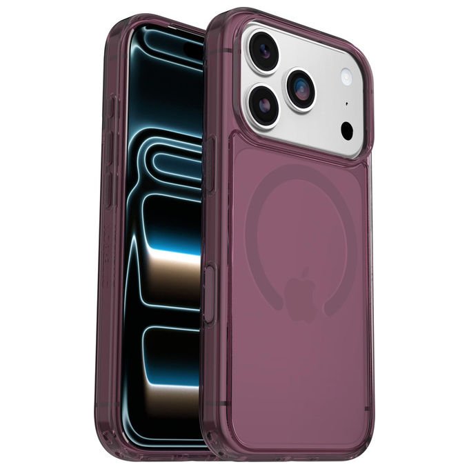 Otterbox Custodia Symmetry Clear MagSafe iPhone 17 Pro Rosa