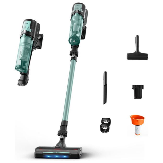 Rowenta X - Force 8.80 RH1833E0 Aspirapolvere Scopa Senza Sacchetto Verde e Nero - Yeppon