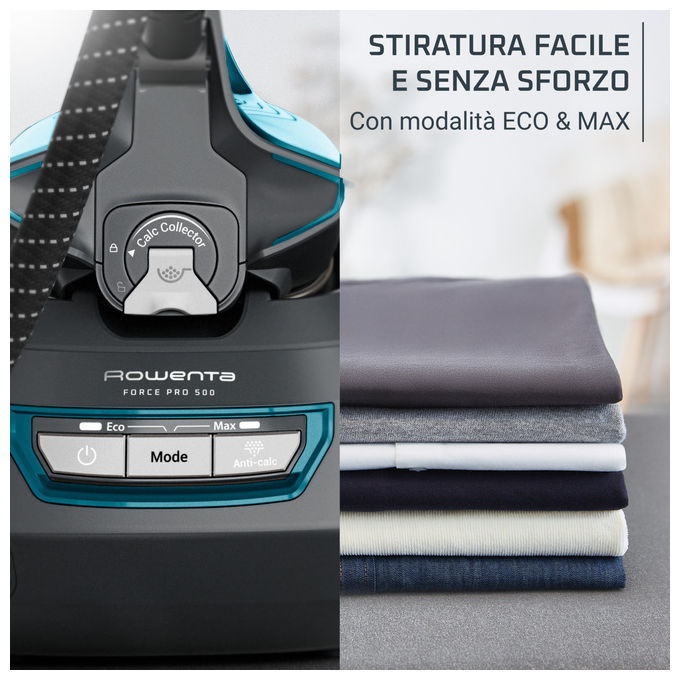Rowenta Force Pro 500 VR9043 Centrale a Vapore 8 Bar 600 g-min Blu