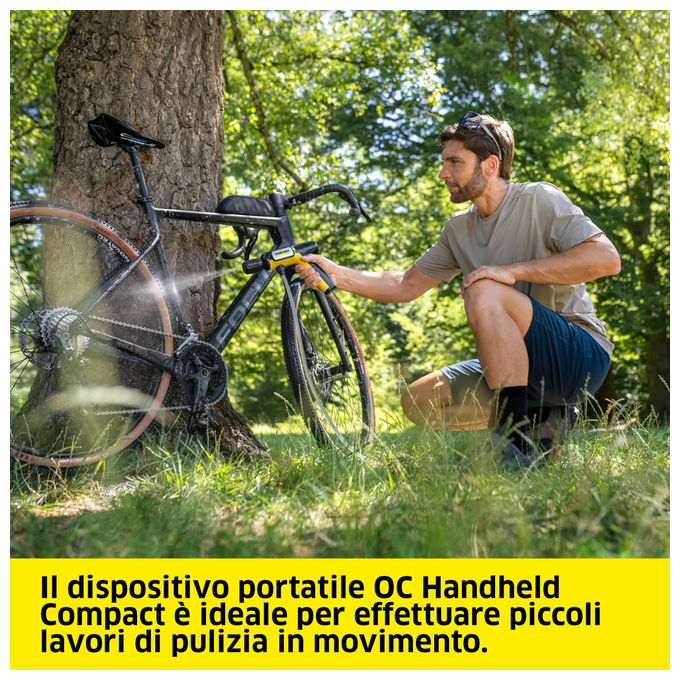 Karcher Idropulitrice Portatile a Batteria 15 Bar Multi Jet 4 in 1 OC Handheld Compact
