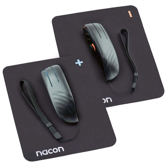 Nacon Kit Accessori Mouse Nintendo Switch 2 2 Tappetini 2 Joy-Con Nero
