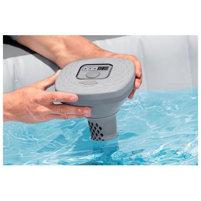 Bestway 60340 Lay-Z-Spa Cloratore al Sale Hydrogenic 0.5 g-h per Piscine e Idromassaggi fino a 1400 L Batteria Ricaricabile 8h