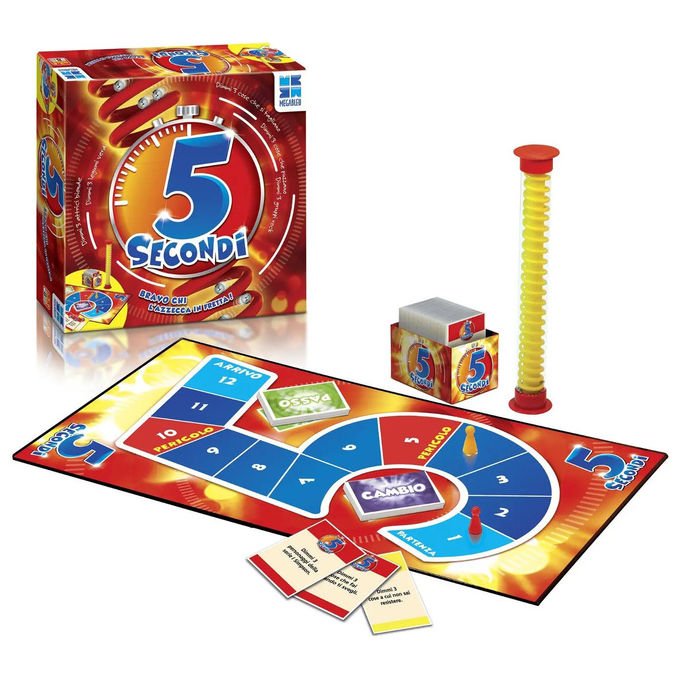 YES Toys 5 Secondi Gioco Gioco di Societa' Domande e Risposte - Yeppon