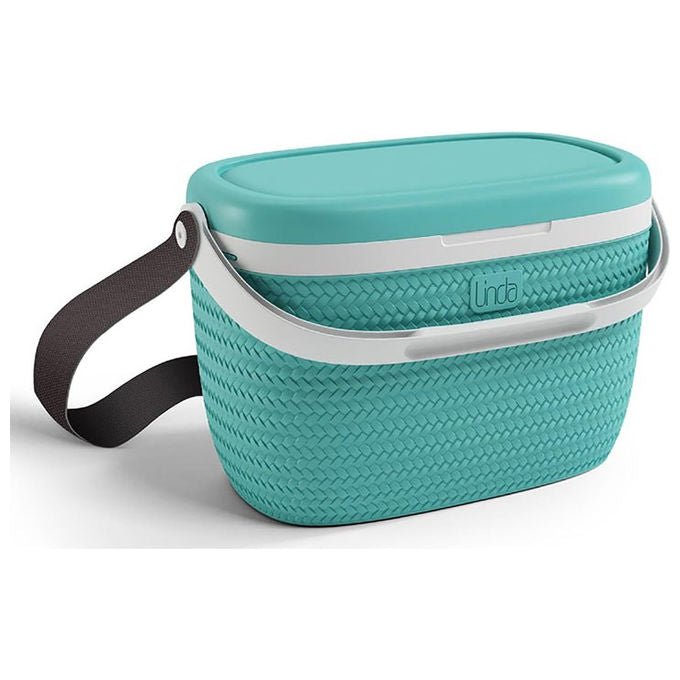 Adriatic Borsa Frigo Linda 18 Litri Turchese con Cinghia