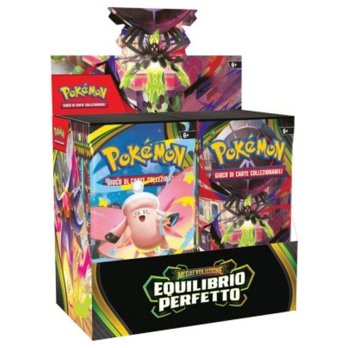 Pokemon Company Megaevoluzioni Equilibrio Perfetto Box da 36 Bustine ITA