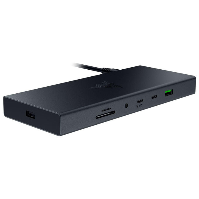 Razer Docking Station USB 4 Supporto doppio display 14 Porte USB-C USB-A HDMI DisplayPort Nero