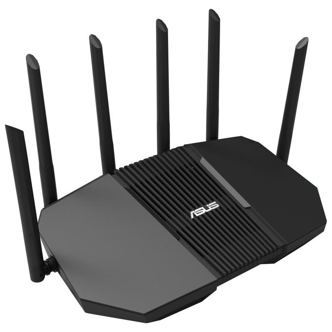ASUS Router Wi-Fi 7 RT-BE90U Tri-Band 2.5 Gigabit Ethernet AiMesh Nero