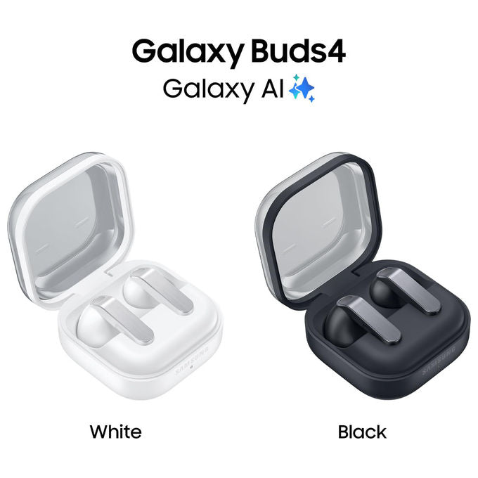 Samsung Galaxy Buds4 Auricolari Bluetooth Wireless Bianco Equalizzatore Adattivo ANC