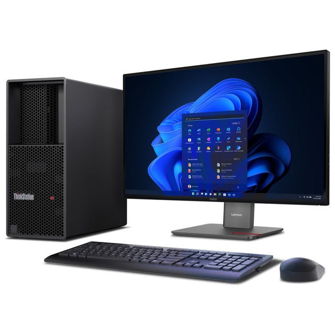 Lenovo ThinkStation P3 Tower Gen 2 Intel Core Ultra 7 265K 32 GB DDR5 1 TB SSD Windows 11 Pro Nero