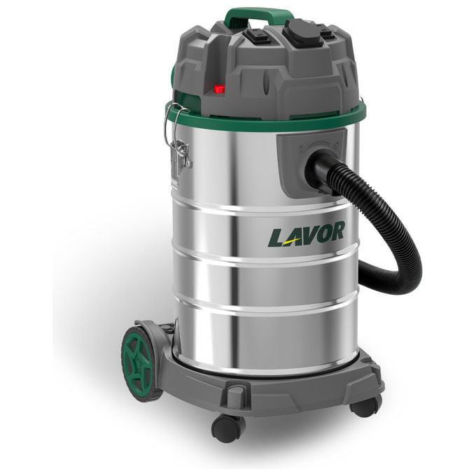 Lavor Dozzy Power 30xes, aspiratutto liquidi e solidi, 1400w, fusto acciaio 30 litri, funzione soffiante