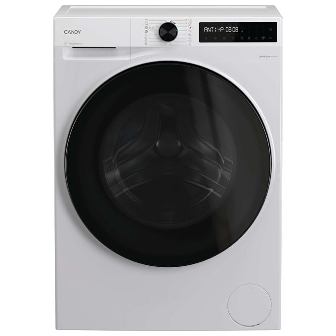 Candy lavasciuga slim 9+5 kg, 1400 giri, classe A, inverter, vapore, Wi-Fi e bluetooth, bianco, BWR 495BL8-S