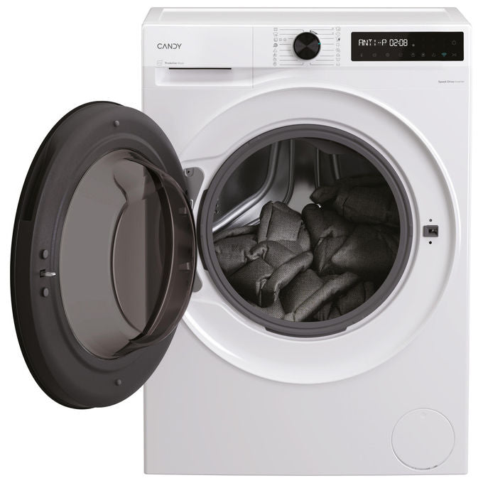 Candy lavasciuga slim 9+5 kg, 1400 giri, classe A, inverter, vapore, Wi-Fi e bluetooth, bianco, BWR 495BL8-S