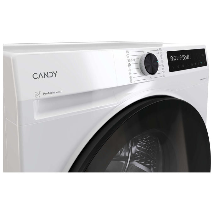 Candy lavasciuga slim 9+5 kg, 1400 giri, classe A, inverter, vapore, Wi-Fi e bluetooth, bianco, BWR 495BL8-S