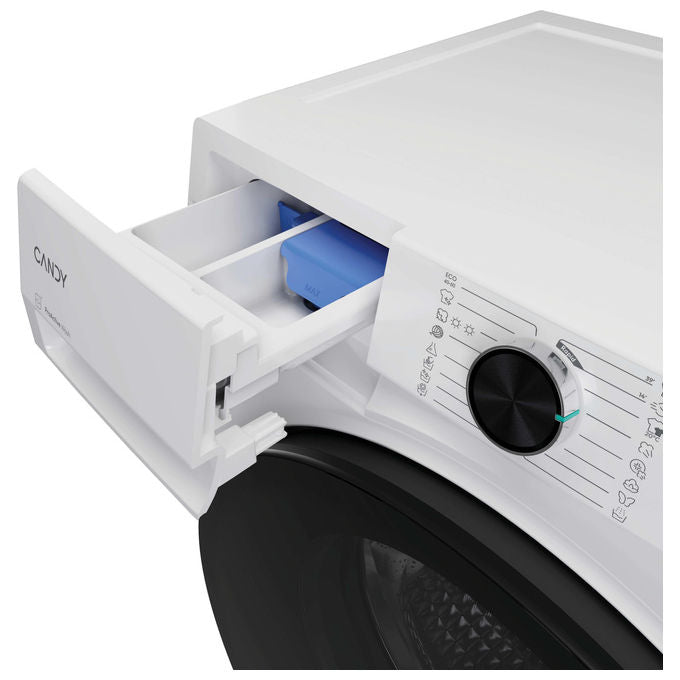 Candy lavasciuga slim 9+5 kg, 1400 giri, classe A, inverter, vapore, Wi-Fi e bluetooth, bianco, BWR 495BL8-S