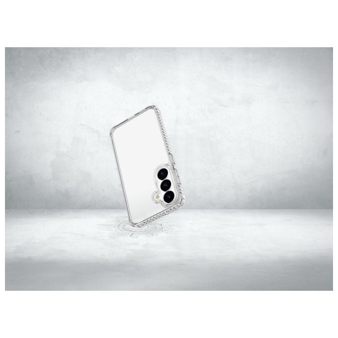 Cellularline cover ultra protettiva trasparente, Samsung Galaxy S26, anti-shock, camere d'aria, bordi rialzati, antibatterica, military test