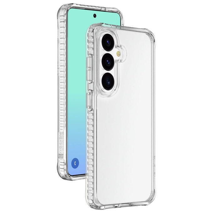 Cellularline cover ultra protettiva trasparente, Samsung Galaxy S26, anti-shock, camere d'aria, bordi rialzati, antibatterica, military test