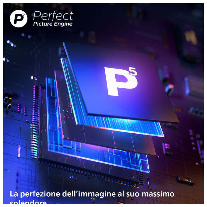 Philips 75MLED920-12 Ambilight Smart TV 75'' QD MiniLED 4K Dolby Vision Dolby Atmos Titan OS 120 Hz HDMI 2.1 colore Nero