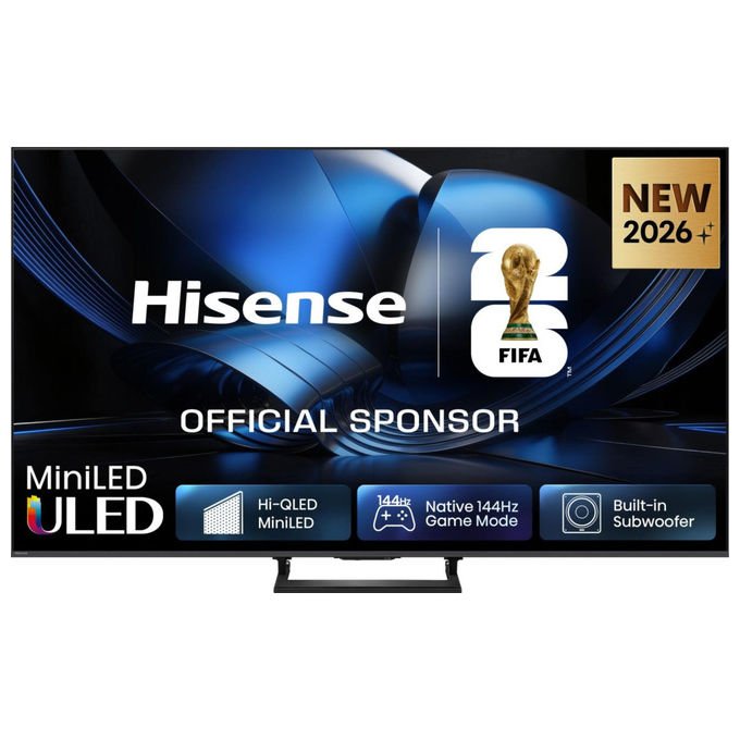 Hisense 55U79SE, smart tv 55 pollici 4K ULED, 144 Hz, Dolby Atmos, Wi-Fi dual band, HDR10+, nero