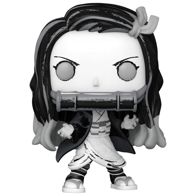 Funko pop animation Demon Slayer, Nezuko Kamado, versione Sumi-Ink, figura in vinile da collezione, 9 cm, anime fans