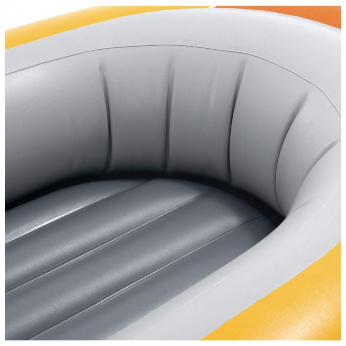 Intex Challenger 3 canotto gonfiabile, 3 posti, 295x137x43 cm, PVC resistente, remi alluminio, pompa, 320 kg