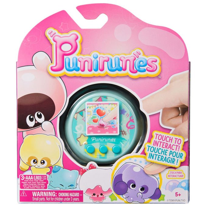Spin Master Punirunes, animale digitale interattivo, giocattolo tattile schiacciabile, eta' 5 8 anni