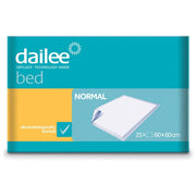Dailee traverse letto e superfici adulti, 60x60 cm, 30 pz, assorbenti, traspiranti, controllo odori