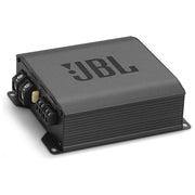 JBL Stage GT80021 amplificatore auto 2 canali, 800W peak, 130W RMS, classe D, bass EQ, filtri HPF LPF, compatto